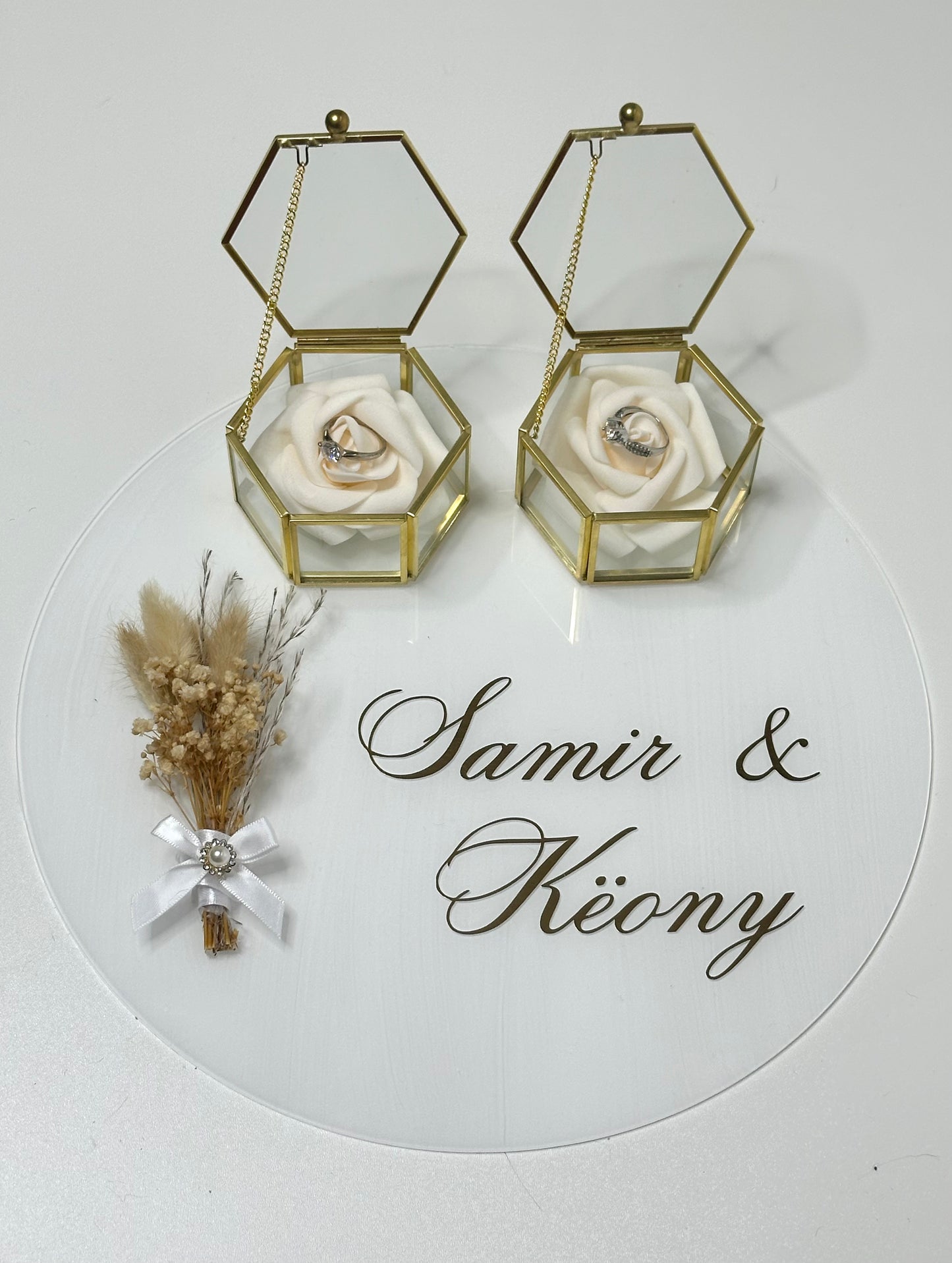 Plateau de fiançailles Élora